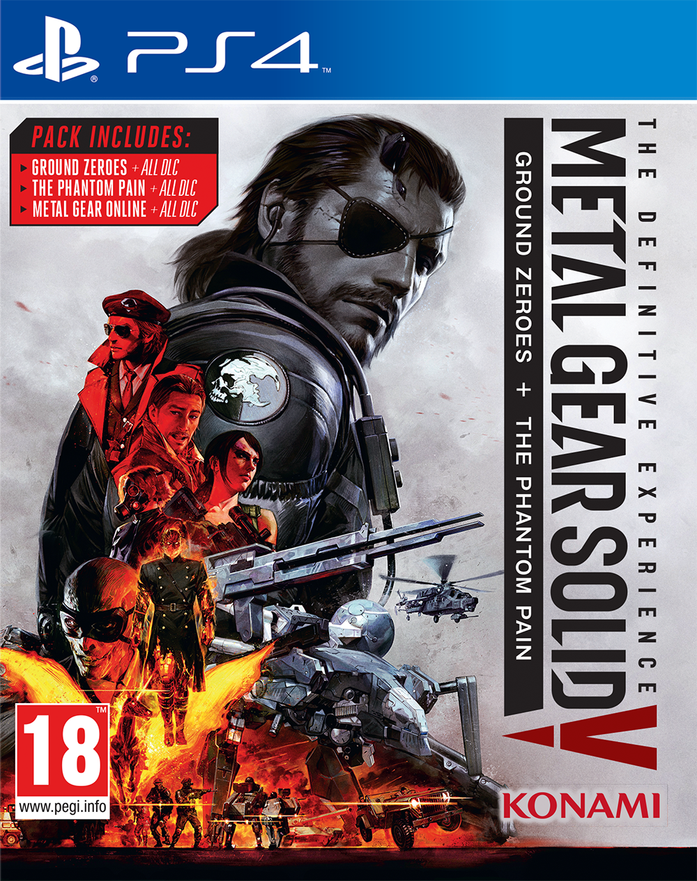 Okładka Metal Gear Solid V The Definitive Experience