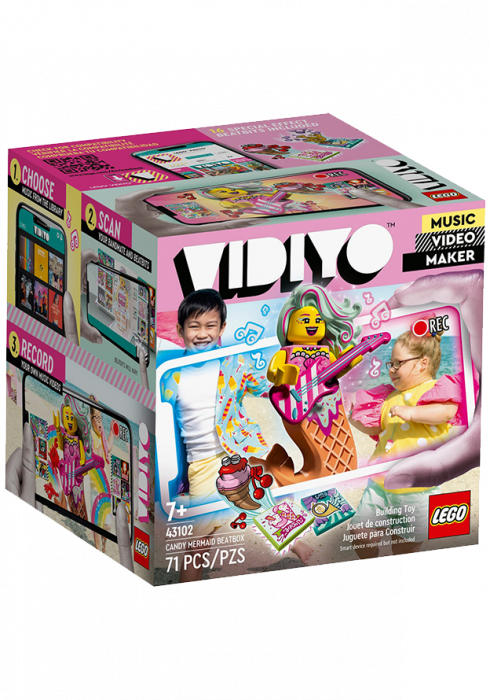 Okładka LEGO Vidiyo Candy Mermaid BeatBox 43102