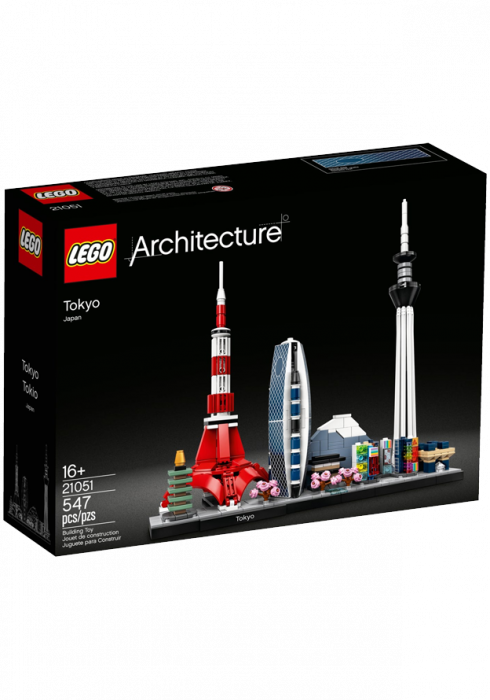 Okładka LEGO Architecture Tokio 21051