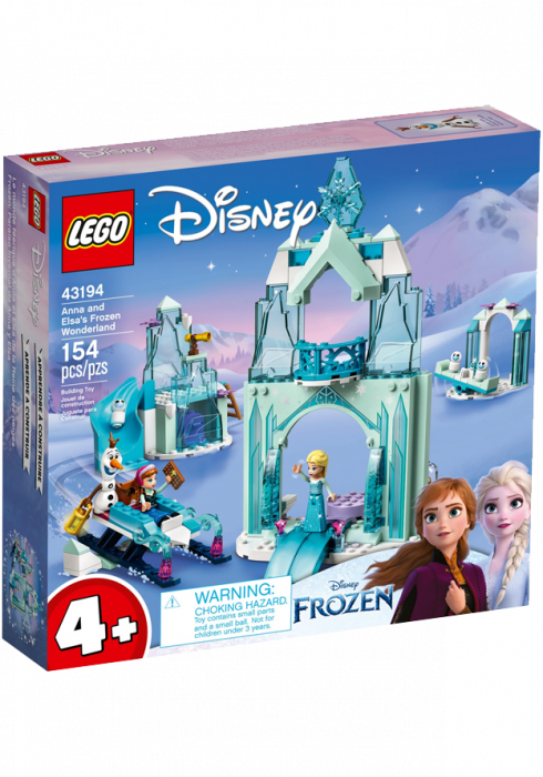 Okładka LEGO Disney Lodowa kraina czarów Anny i Elsy 43194