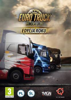 Okładka Euro Truck Simulator 2 Edycja Roku + Scania Gratis