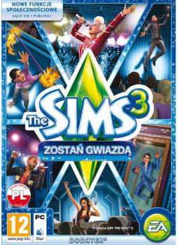Okładka The Sims 3 Zostań Gwiazdą