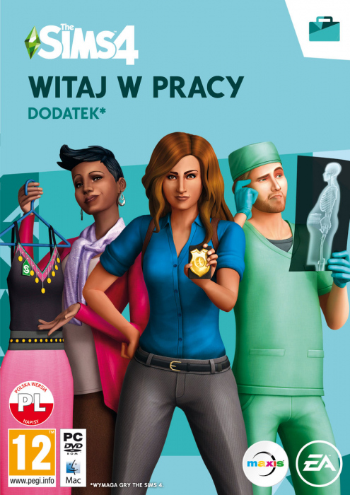 Okładka The Sims 4 Witaj w pracy