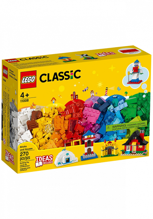 Okładka LEGO Classic Klocki i domki 11008
