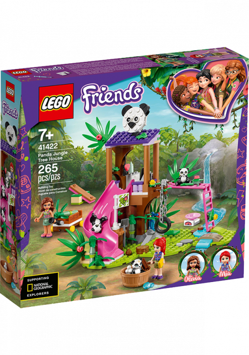 Okładka LEGO Friends Domek pand na drzewie 41422