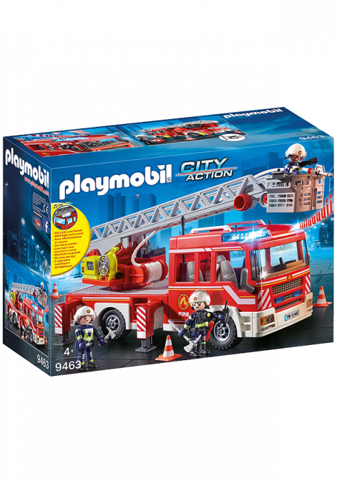 Okładka Playmobil Samochód strażacki z drabiną 9463 