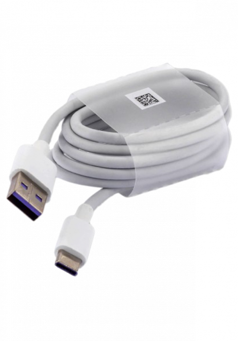 Okładka Huawei Kabel USB typ C 1m biały Fast Charge (HL-1289)