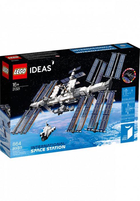 Okładka LEGO Ideas Międzynarodowa Stacja Kosmiczna 21321