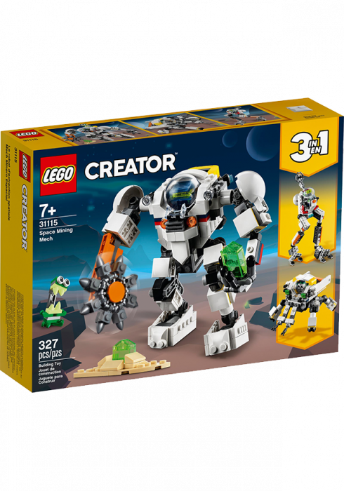 Okładka LEGO Creator Kosmiczny robot górniczy 31115