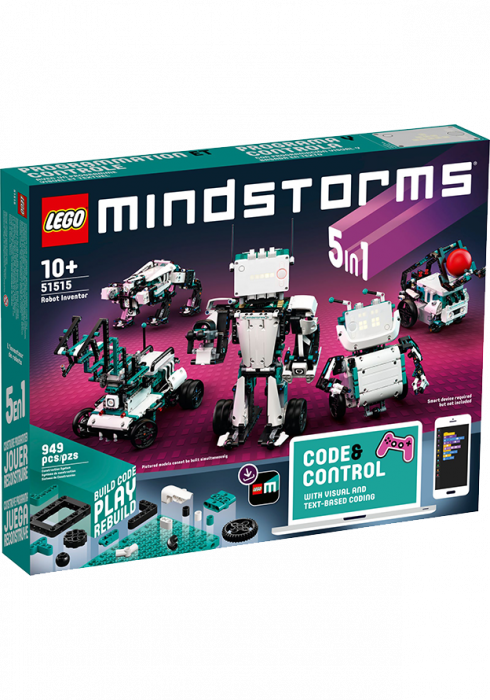 Okładka LEGO Mindstorms Wynalazca robotów 51515