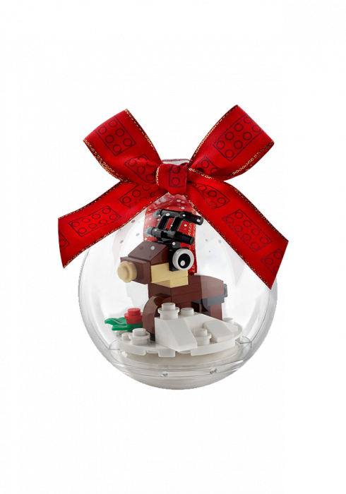 Okładka LEGO Świąteczna bombka z reniferem 854038