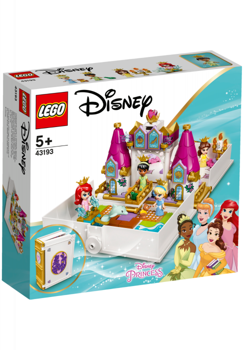 LEGO Disney Książka z przygodami Elsy i Nokka 43189