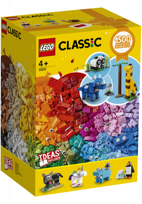 Okładka LEGO Classic Klocki i zwierzątka 11011