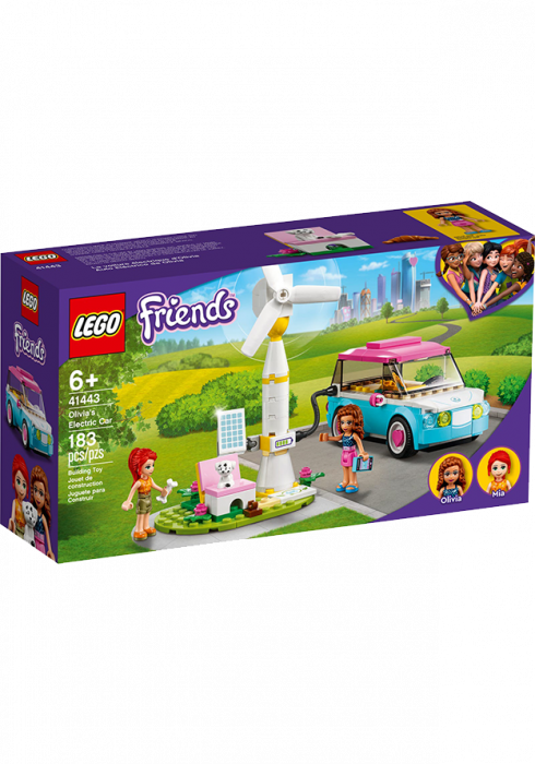 Okładka LEGO Friends Samochód elektryczny Olivii 41443