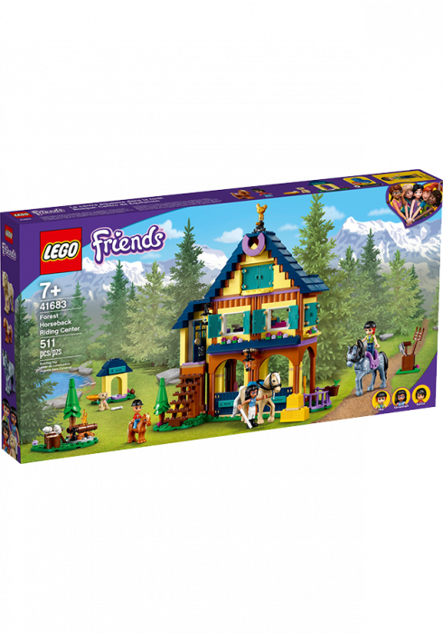 Okładka LEGO Friends Leśne centrum jeździeckie 41683