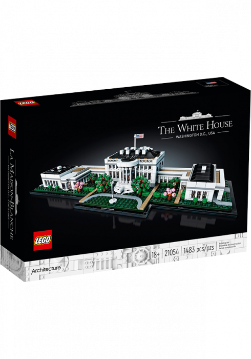 Okładka LEGO Architecture Biały dom 21054