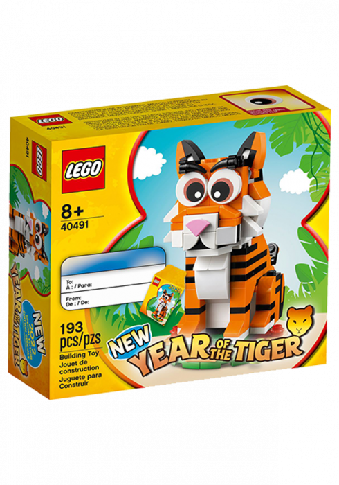 Okładka LEGO Rok tygrysa 40491