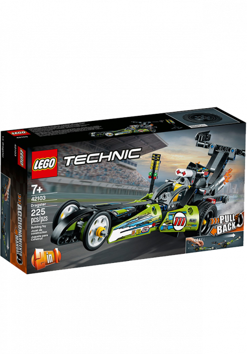 Okładka LEGO Technic Dragster 42103