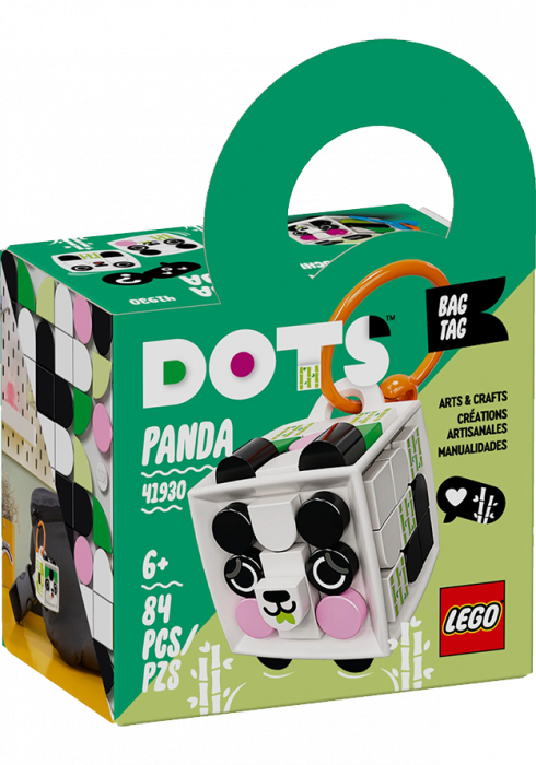 LEGO Dots Zawieszka z pandą 41930