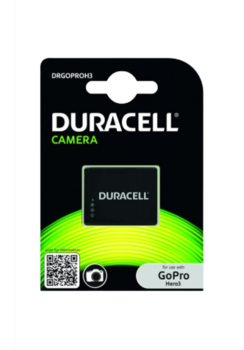Okładka Duracell Akumulator GoPro Hero 3 1000mAh 3.7V