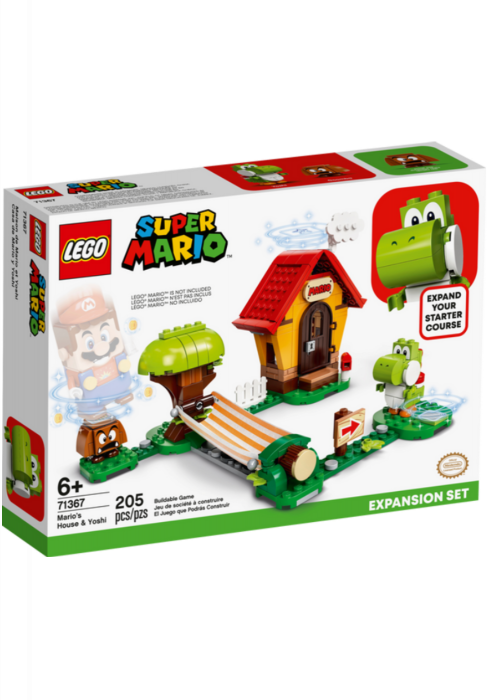 Okładka LEGO Super Mario Yoshi i dom Mario 71367