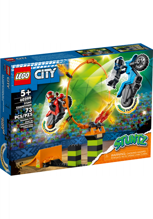 Okładka LEGO City Konkurs kaskaderski 60299