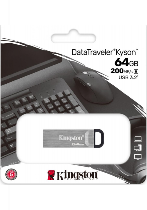 Okładka Kingston 64GB USB3.2 Gen 1 DataTraveler Kyson