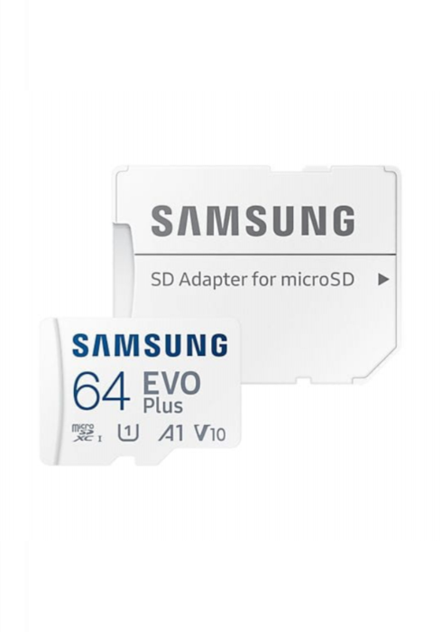 Okładka Samsung micro SDXC karta 64 GB EVO Plus + SD adapter