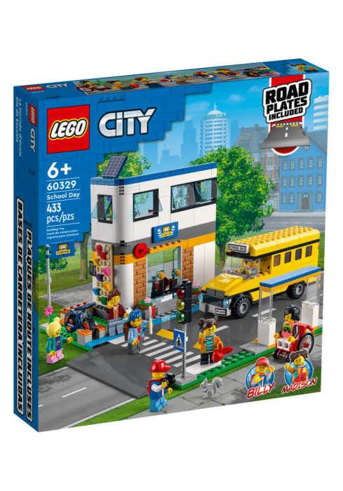 Okładka LEGO City Dzień w szkole 60329