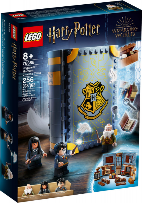 Okładka LEGO Harry Potter Chwile z Hogwartu™: zajęcia z zaklęć i uroków 76385