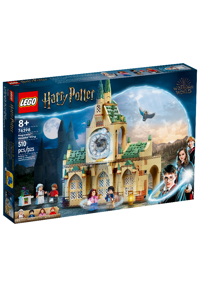 Okładka LEGO Harry Potter Skrzydło szpitalne Hogwartu 76398