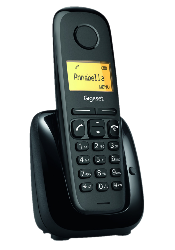 Okładka Telefon Gigaset A180 (czarny)