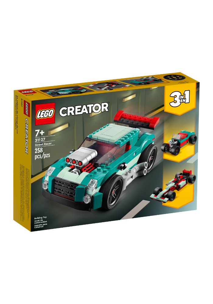 Okładka LEGO CREATOR 3IN1 Uliczna wyścigówka 31127