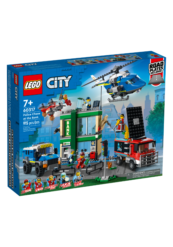 Okładka LEGO City Napad na bank 60317