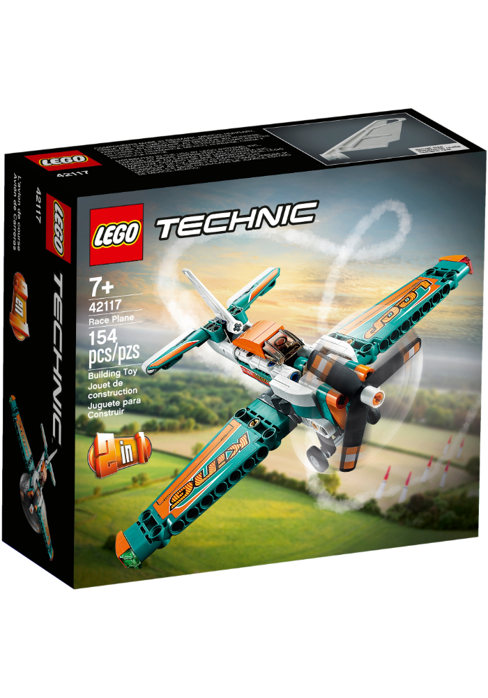 Okładka LEGO Technic Samolot wyścigowy 42117