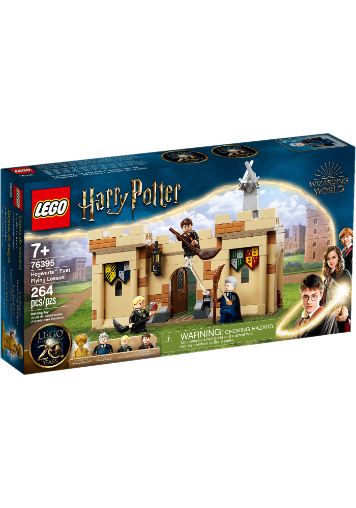 Okładka LEGO Harry Potter Hogwart™: Pierwsza lekcja latania 76395