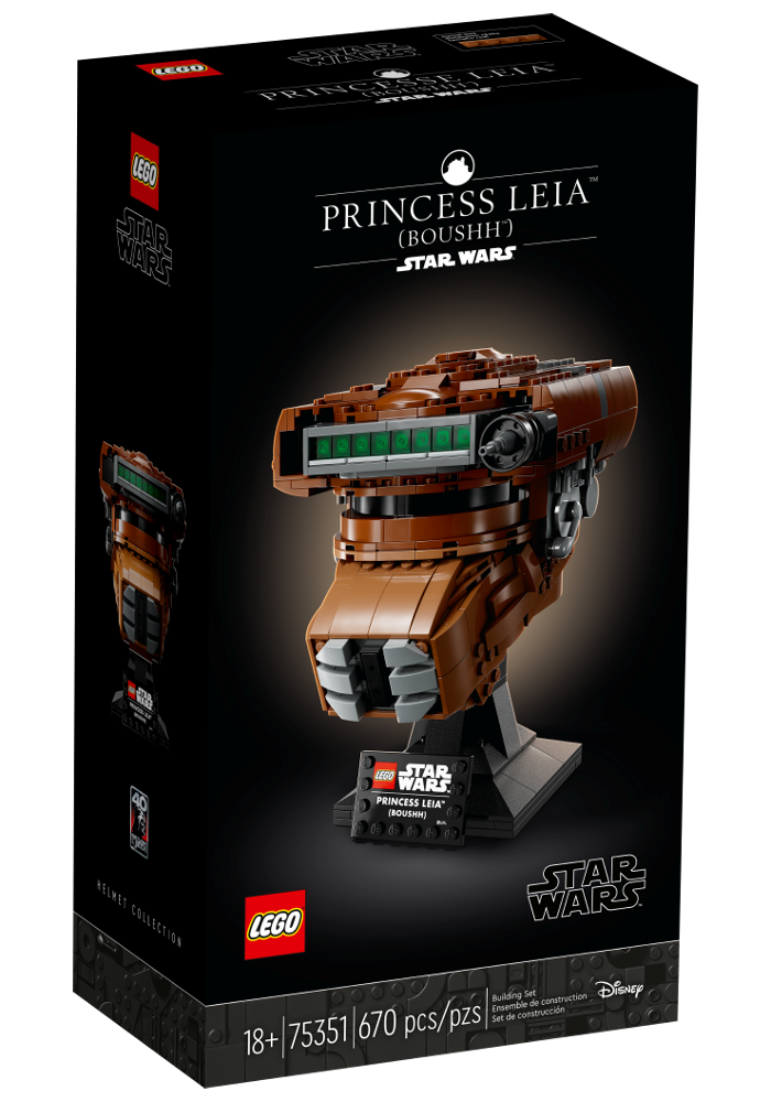 Okładka LEGO STAR WARS Hełm księżniczki Lei™ (Boushh™) 75351