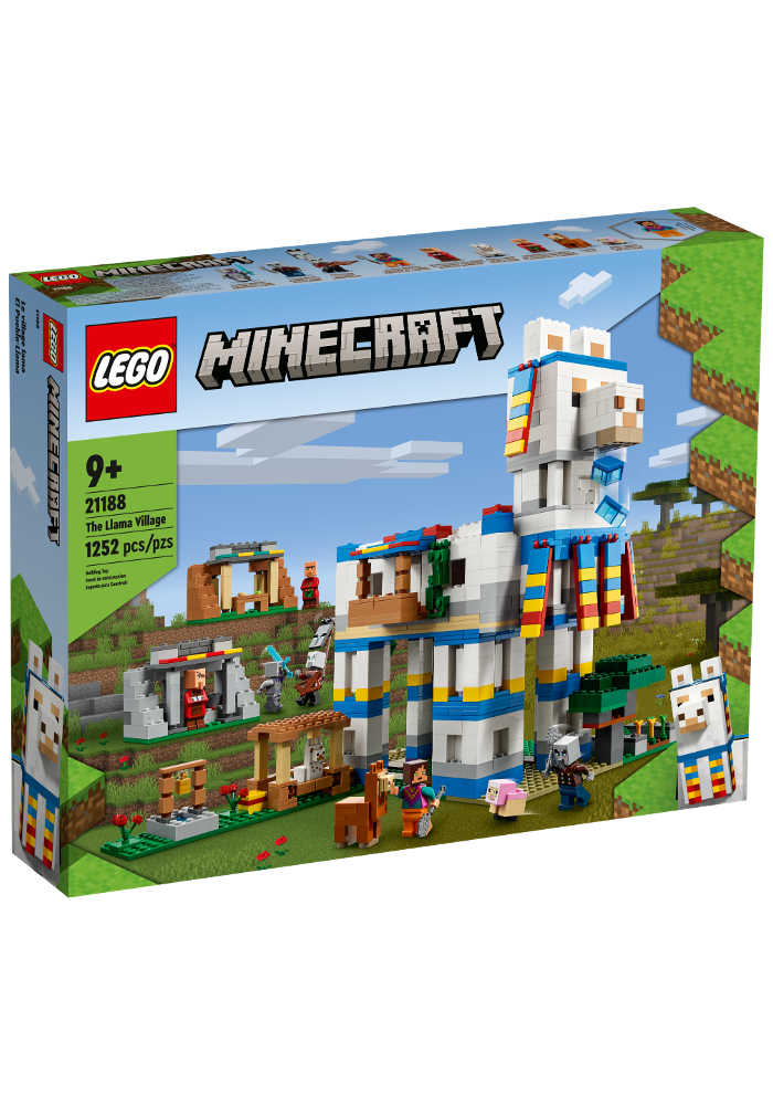 Okładka LEGO Minecraft Wioska lamy 21188