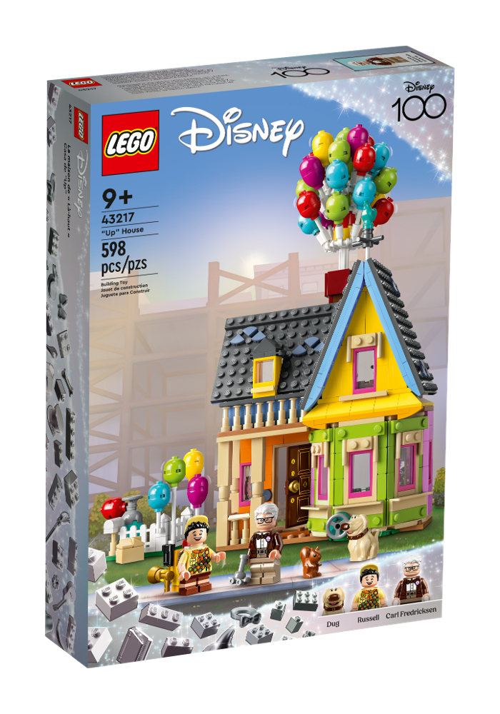 Okładka LEGO Disney Dom z bajki „Odlot” 43217