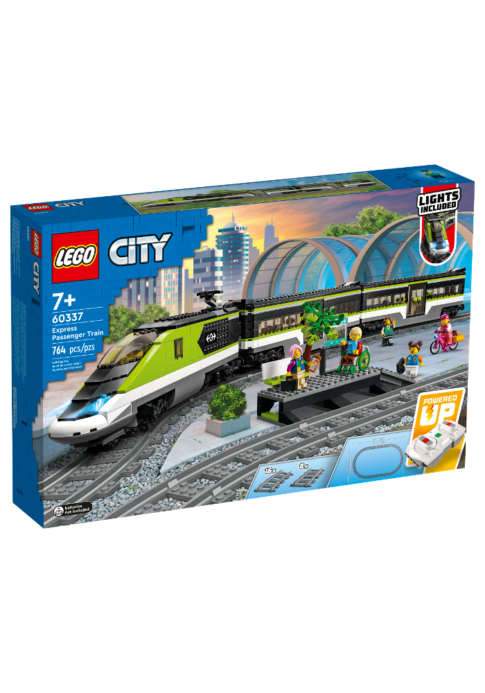 Okładka LEGO City Ekspresowy pociąg pasażerski 60337