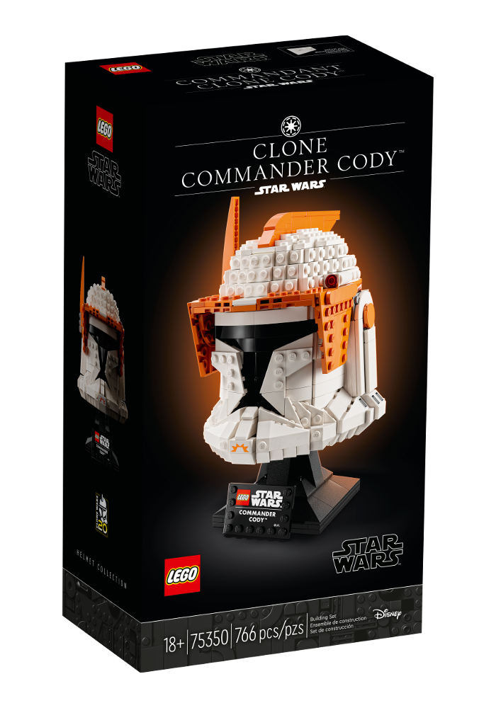 Okładka LEGO Star Wars Hełm dowódcy klonów Cody’ego 75350