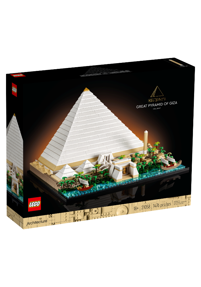 Okładka LEGO Architecture Piramida Cheopsa 21058