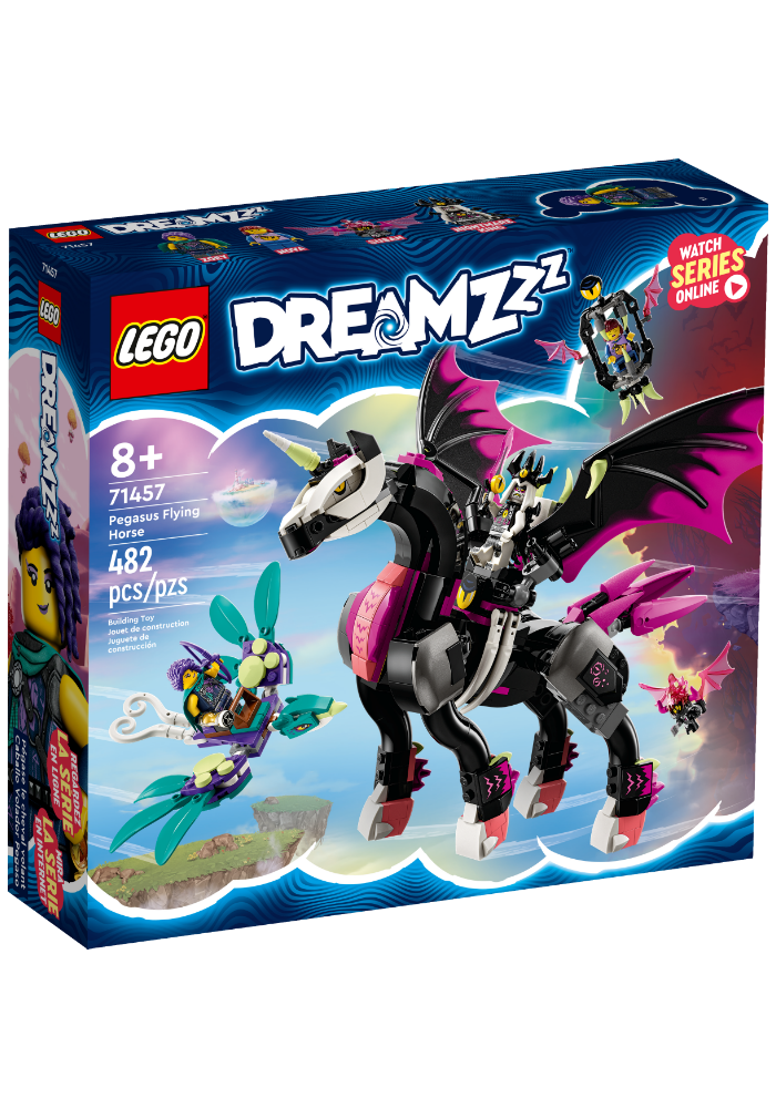 Okładka LEGO DREAMZzz Latający koń Pegasus 71457