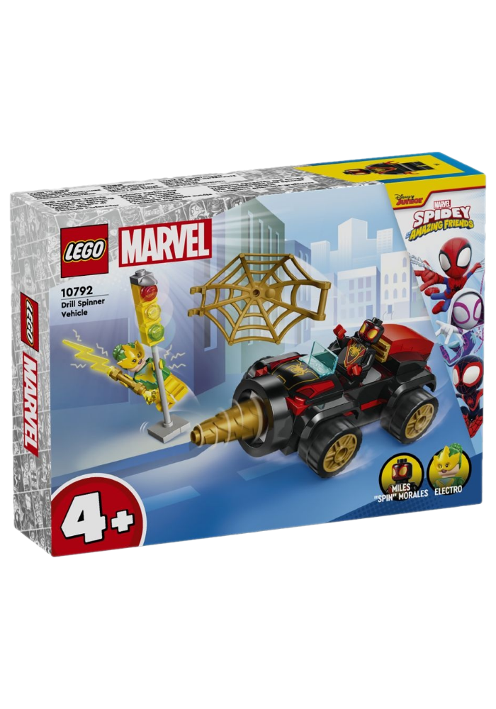 Okładka LEGO Spider-Man Pojazd wiertłowy 10792