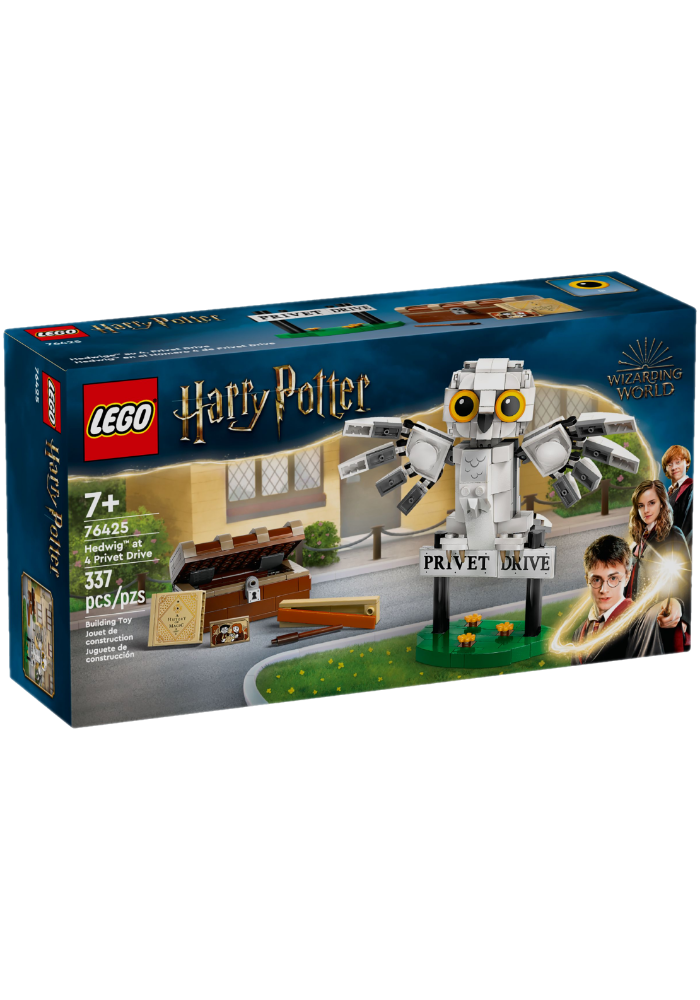 Okładka LEGO Harry Potter Hedwiga z wizytą na ul. Privet Drive 4 76425