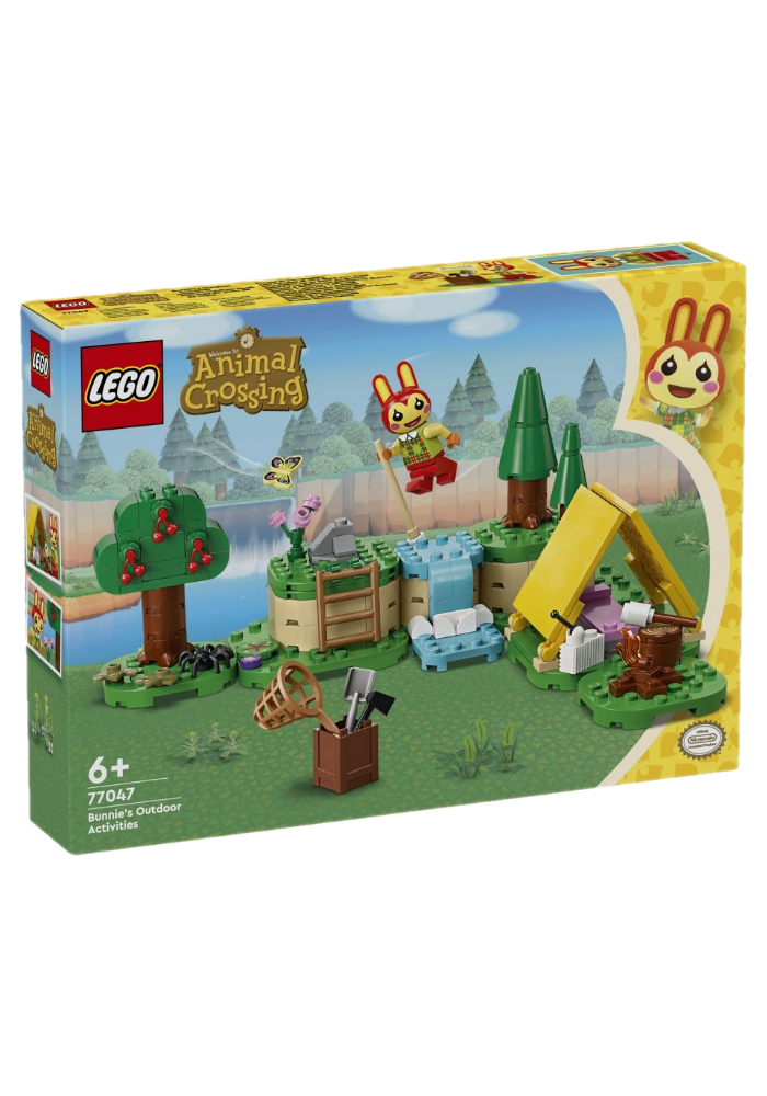 Okładka LEGO Animal Crossing Zabawy na świeżym powietrzu Bunnie 77047