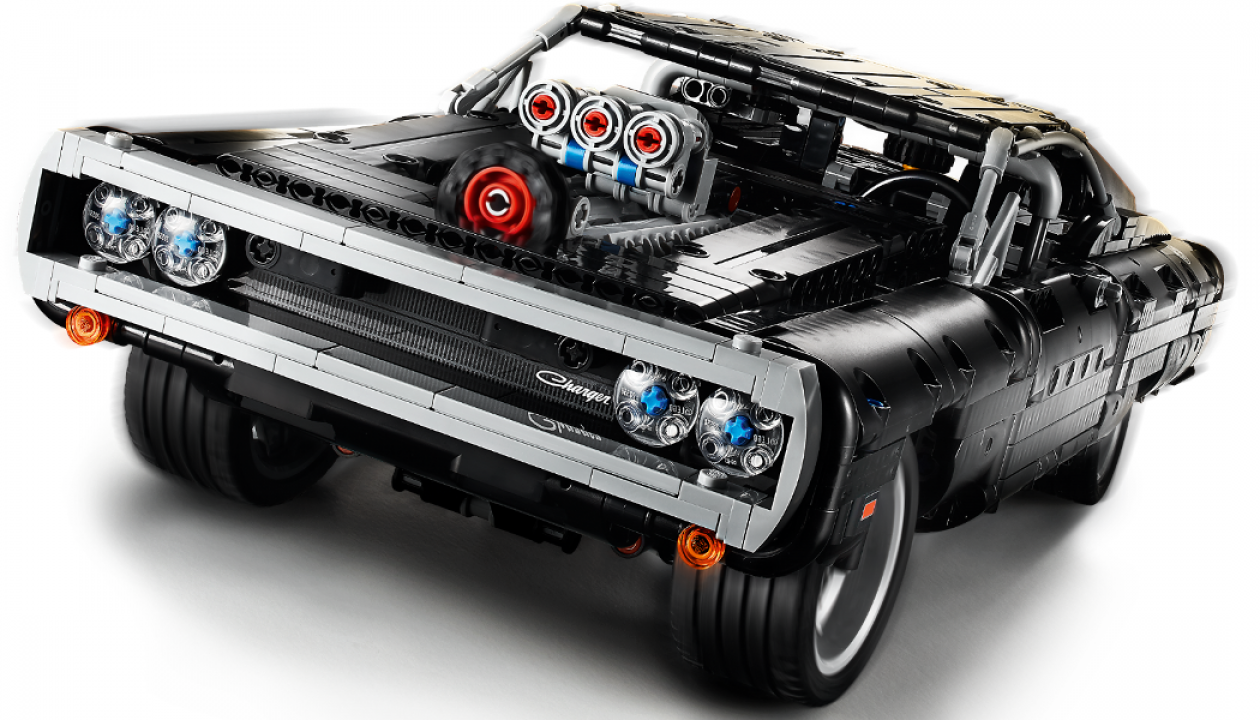 Zrzut z gry LEGO Technic Szybcy i Wściekli Dom'S Dodge Charger 42111